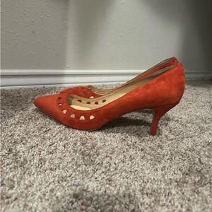 Sole Society Suede Kitten Heels, Size 11